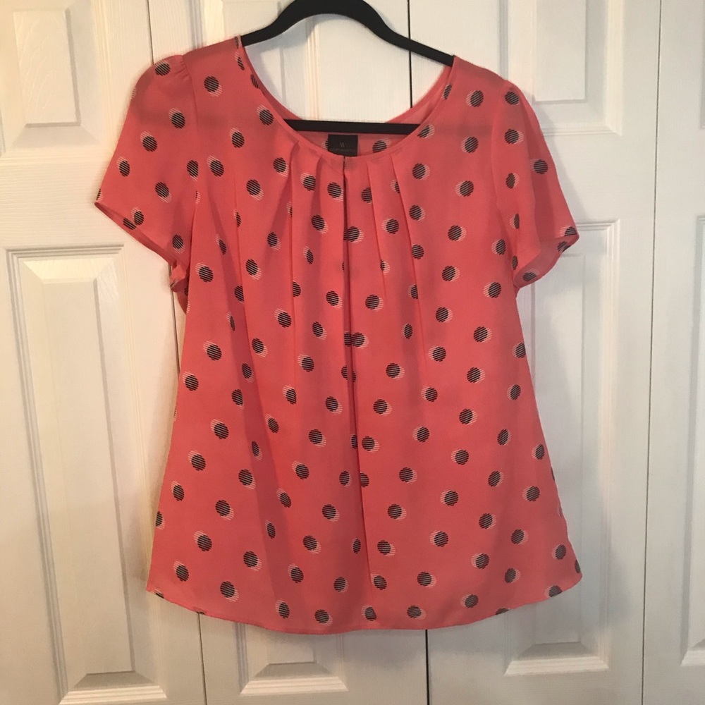 New Worthington coral blouse size xl